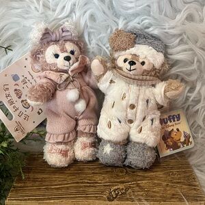 Disney Duffy and friends ShellieMay & Sailor Bear Cute Plush Keychain Pendant